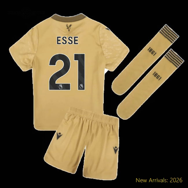 Premium Football Team Kids Jersey Esse 2025-2026 Kids-safe Technology