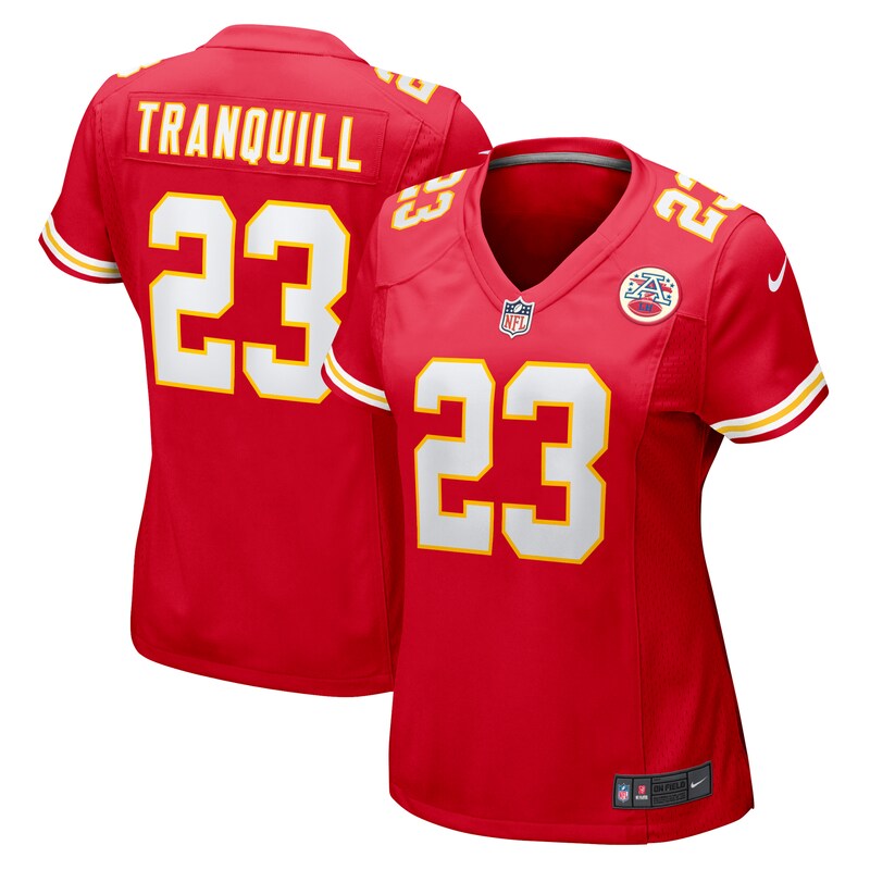 None Drue Tranquill KC Chiefs Iconic Elite Jersey Game Day Wear