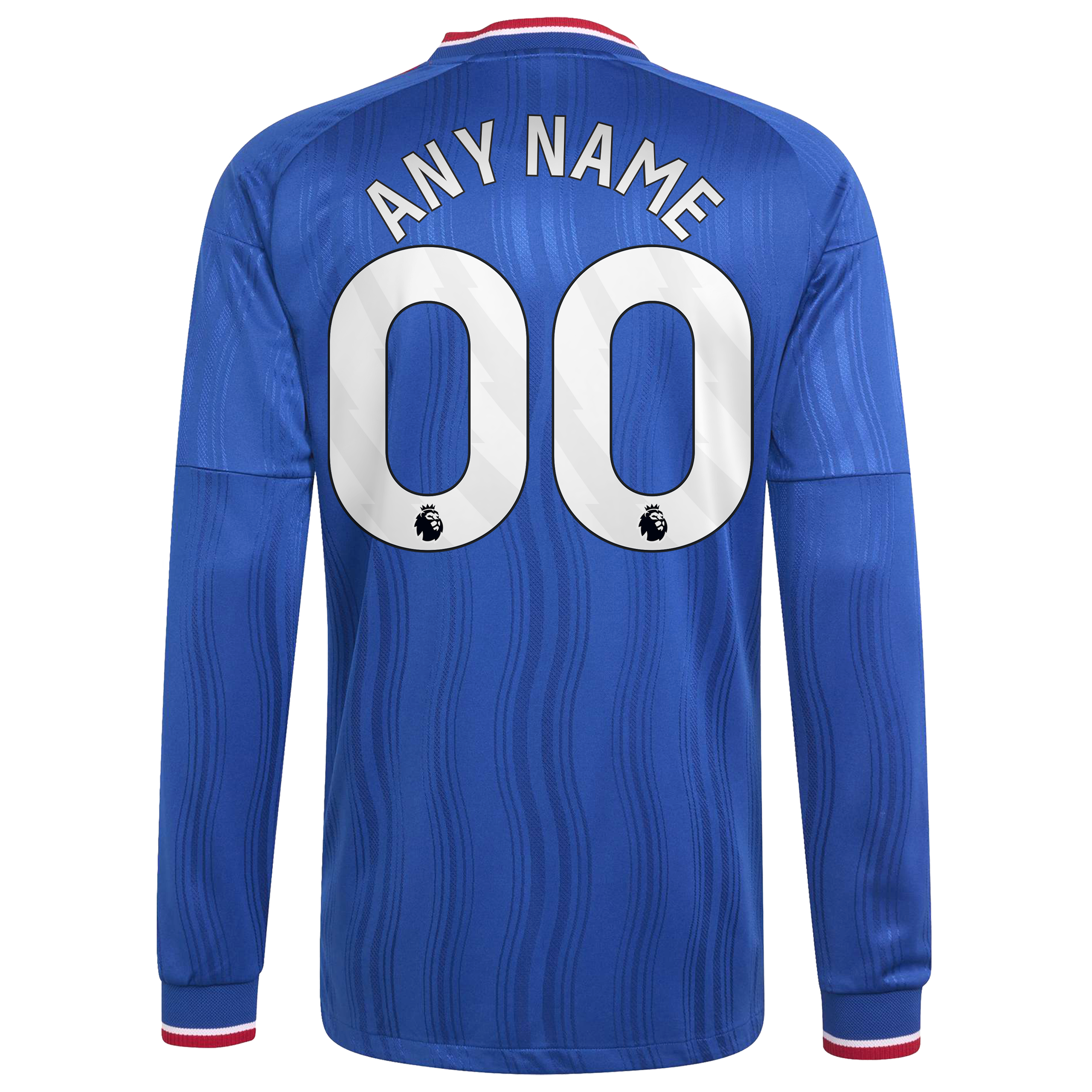 [SJH] Manchester United 2026/27 Away On-Field Authentic Custom Long Sleeve Jersey - Royal