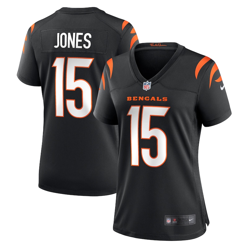 None Charlie Jones CIN Bengals Timeless Pro-Level Jersey Game Day Wear