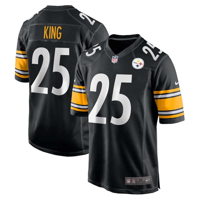 None Desmond King Record-Breaker PIT Steelers Pro-Level Jersey