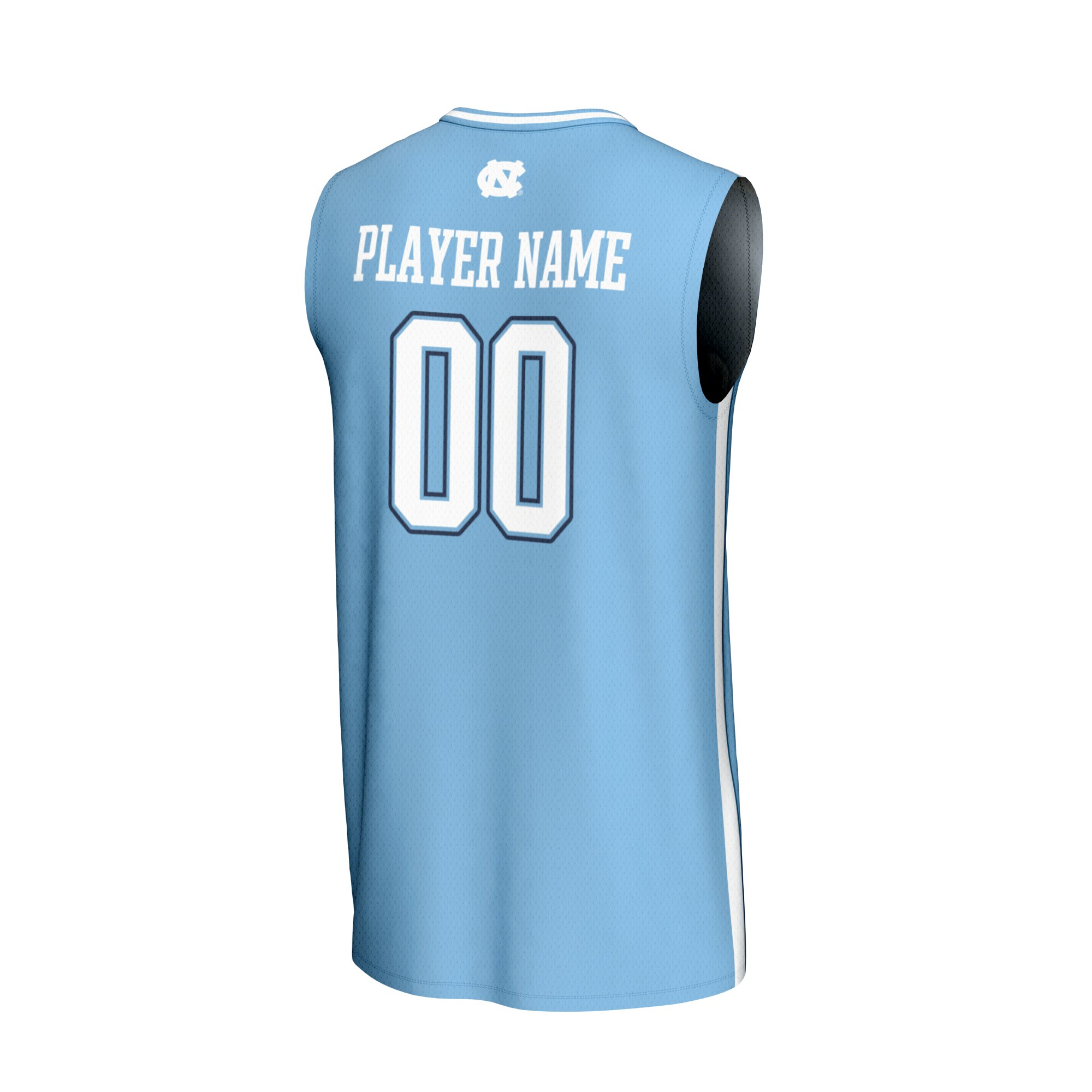 [NJP] North Carolina Tar Heels GameDay Greats Unisex NIL Pick-A-Player Lightweight Women's Basketball Fashion Jersey - Carolina Blue