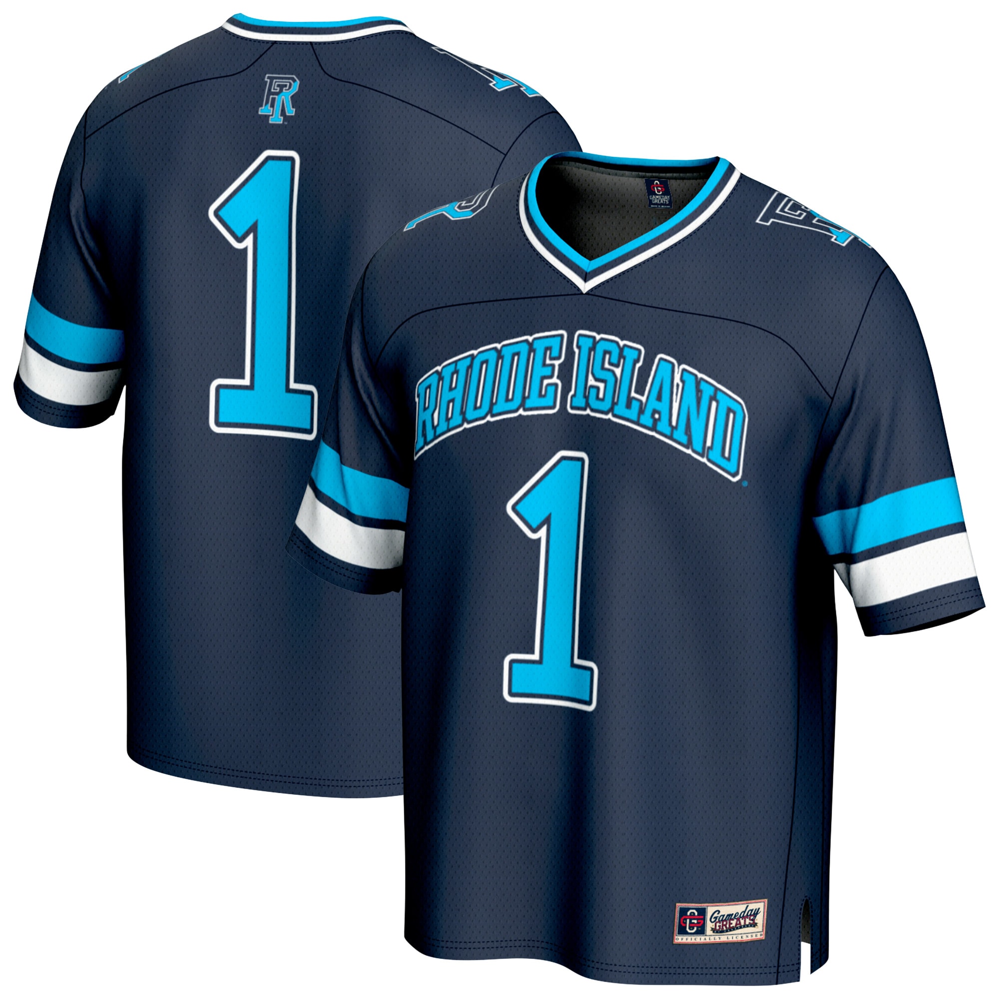#1 Rhode Island Rams GameDay Greats Unisex Football Fashion 2026/2027 Football Jersey - Navy