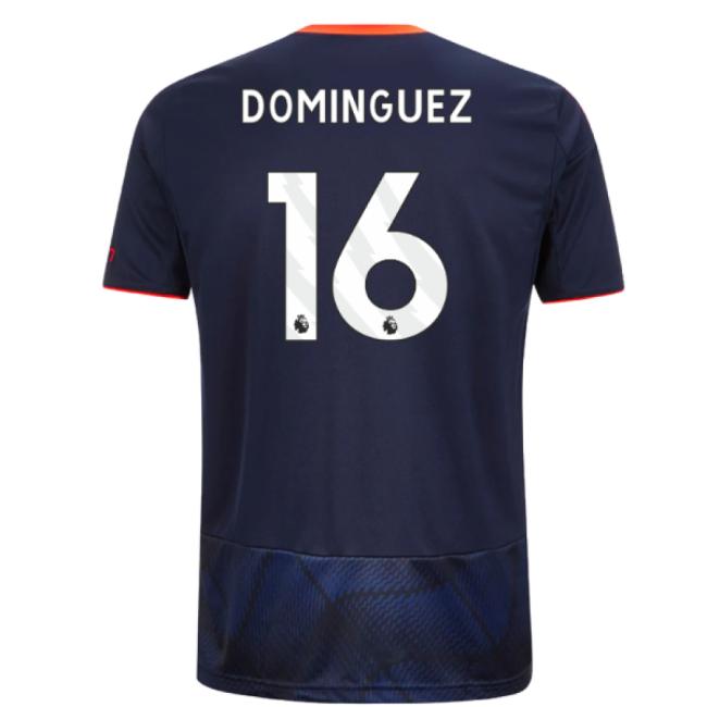 Dominguez 16 Updated Lightweight Nottingham Forest Third Game Jersey