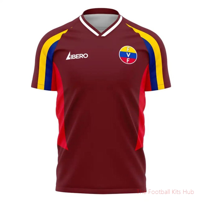 Venezuela 2025-2026 Home Concept Football Kit (Libero)