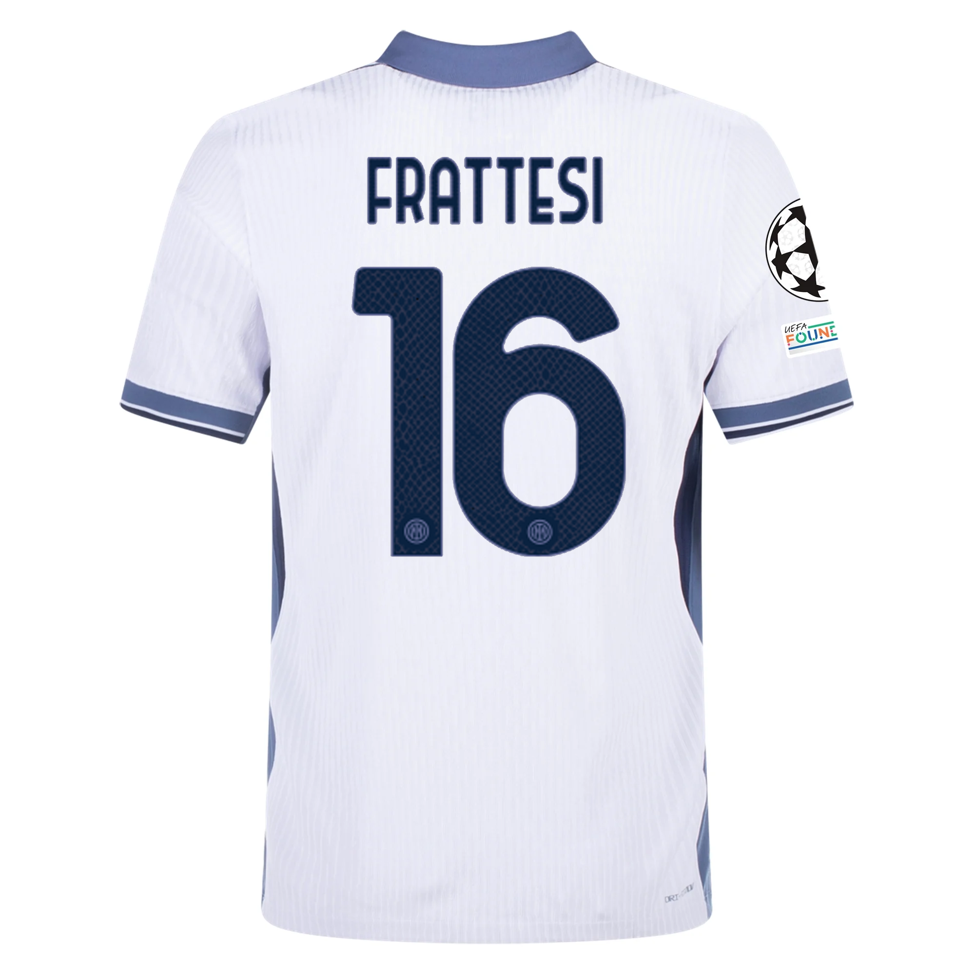 Inter Milan Frattesi 2024-2025 UCL Away Jersey – Authentic Shirt