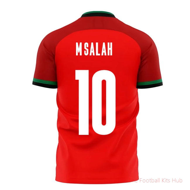 Egypt 2025-2026 Home Concept Football Kit (Libero) (M.SALAH 10)