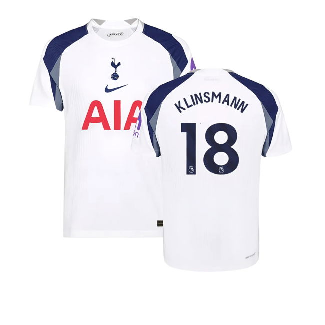 Soccer Jersey 2025-2026 Tottenham Home Anti-Odor Premium Klinsman#707