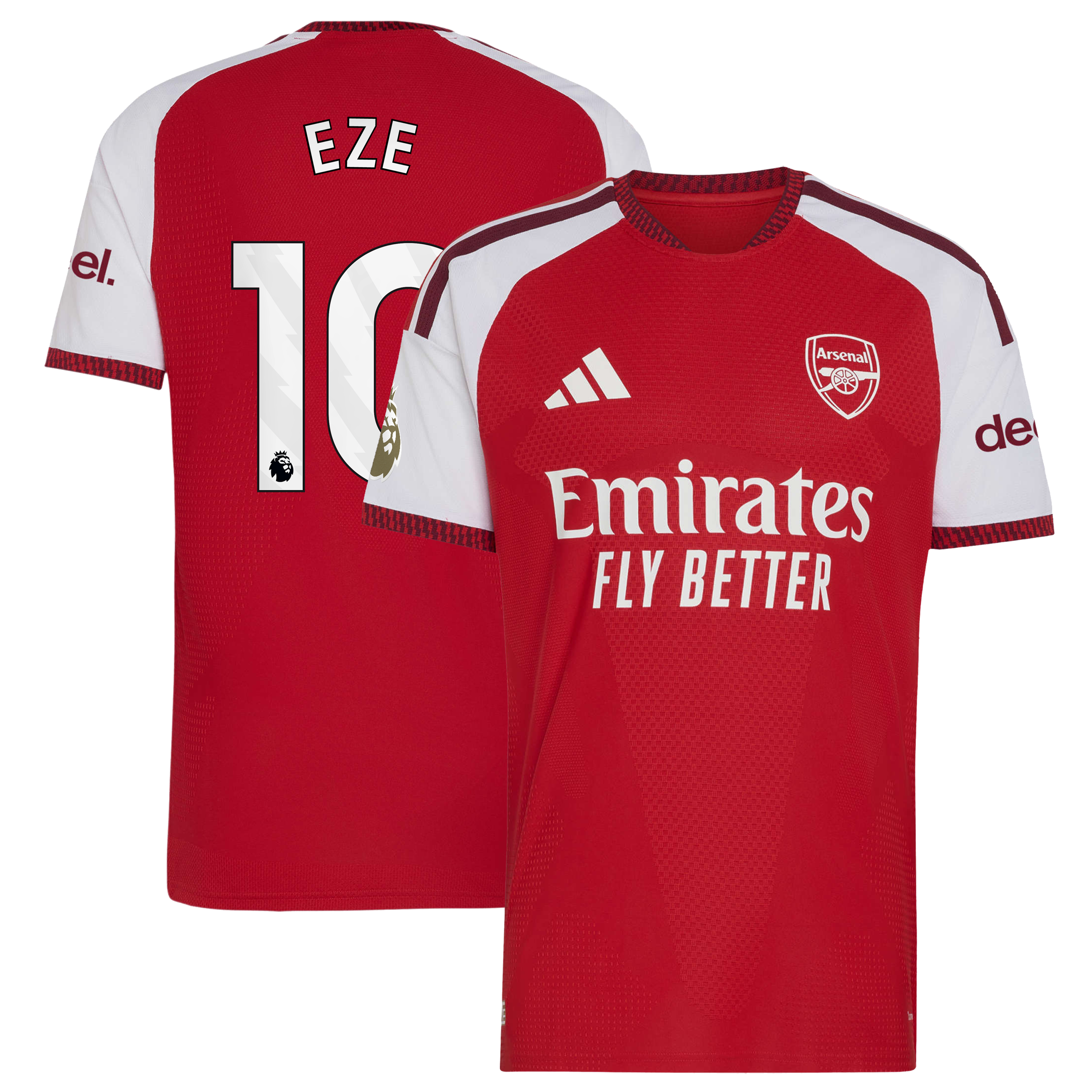 [LK] Youth Eberechi Eze Arsenal 2026/27 Home Authentic Jersey - Red