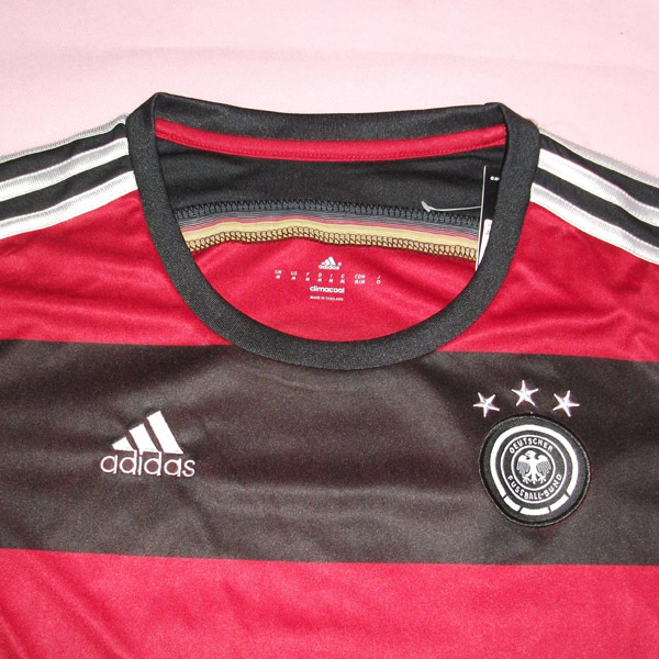 Match Quality Woman 2014 Germany Away Soccer Jersey Football Shirt