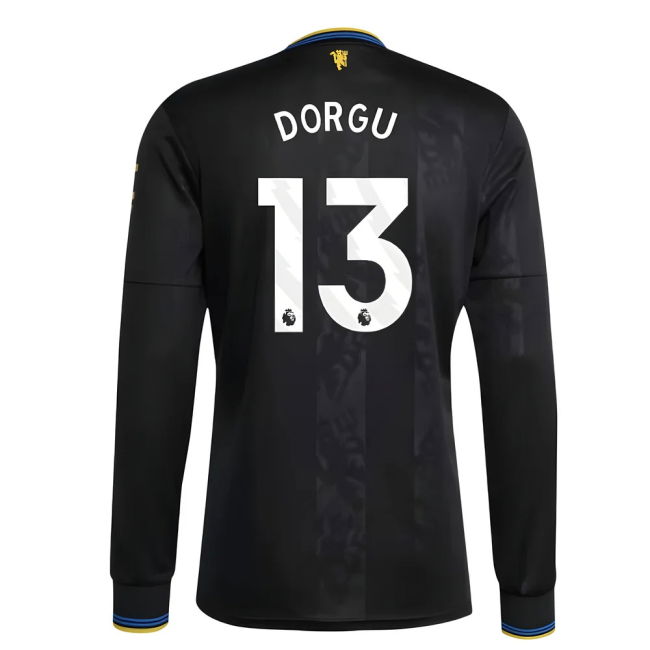 2025-2026 Man Utd Long Sleeve Third Kit (Dorgu 13)