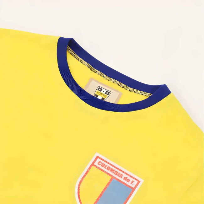 Athletic Colombia 12Th Man - Yellow/Royal Ringer World Soccer