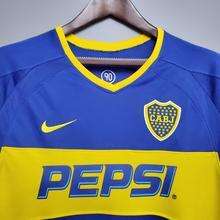 Cheap 2003-2004 Boca Juniors Home kit – long sleeves