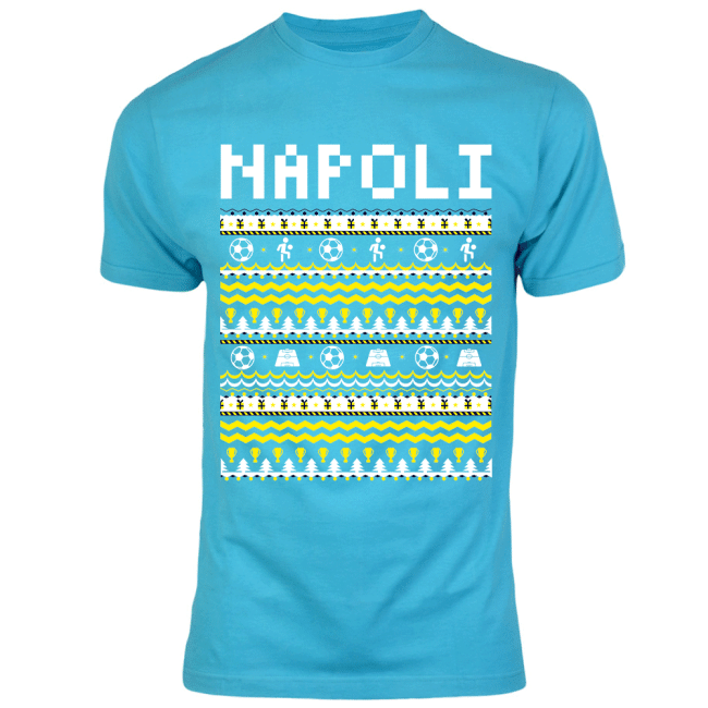 Authentic 2025-2026 Napoli T-shirt With Modern Design - Machine