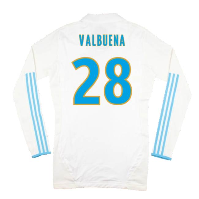 Genuine Marseille 2011-12 Player Spec Long Sleeve Home Shirt ((Excellent) L) (Valbuena