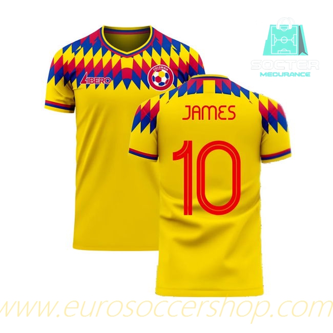 2025/26 Campaign Colombia Home Kit Libero Collection (JAMES 10)