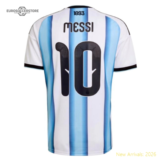 Highperformance Argentina Lionel 20262027 Home Shirt Lightweight