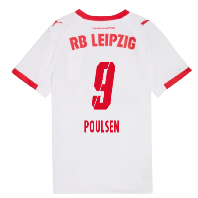 Club Teams,Red Home Shirt (Poulsen 9) 2025-2026 Fan Edition