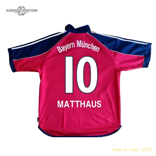 Bayern Munich 1999-01 Home Fan Version For Adults (Matthaus Match