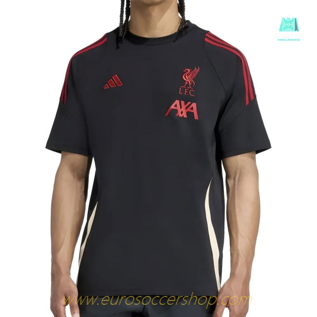 2025-2026 Liverpool Training Tee (Black)