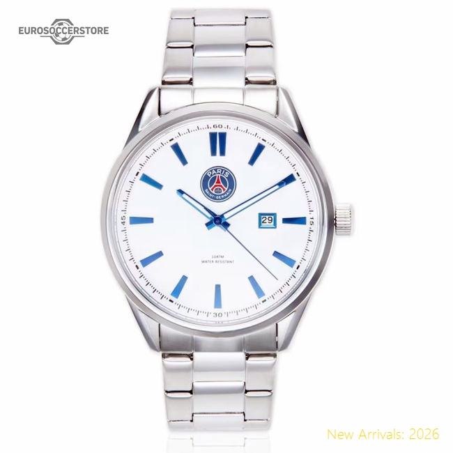 Teams,Psg Club Paris Saint Germain Fc Mens Bracelet Watch