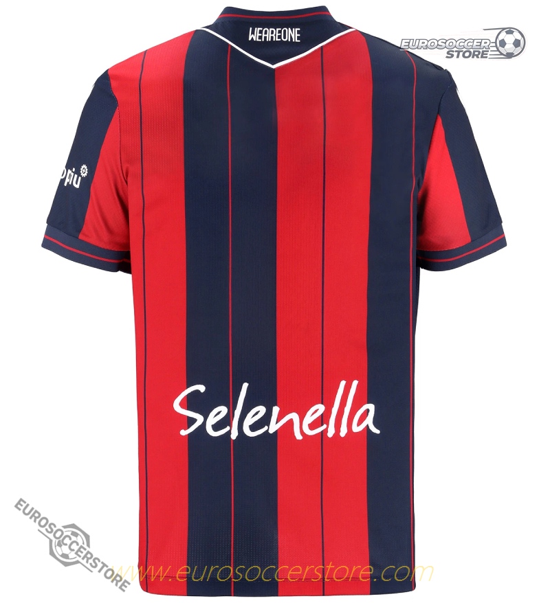 Bologna's Home Football Jersey for the 25-26 Season