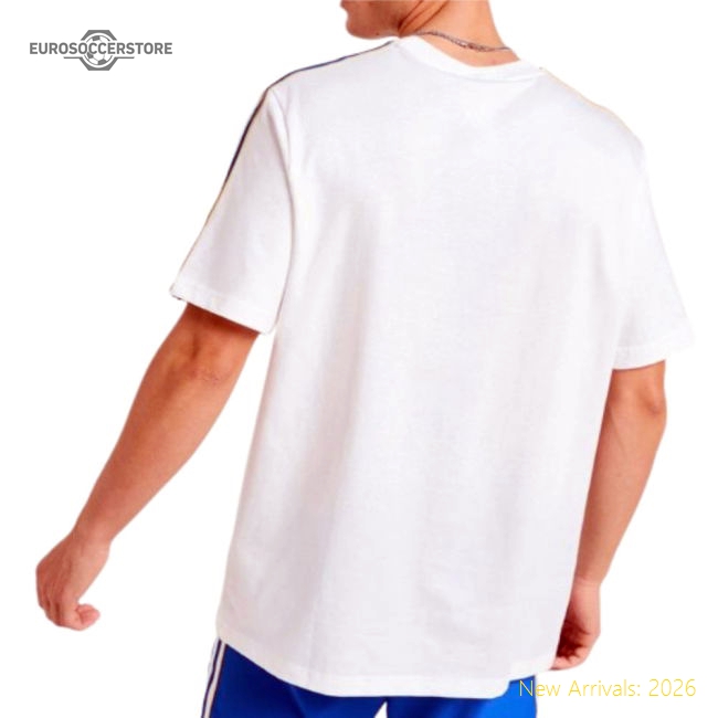 2025-2026 Madrid Real Madrid Icon T-Shirt (White) Supporter Version