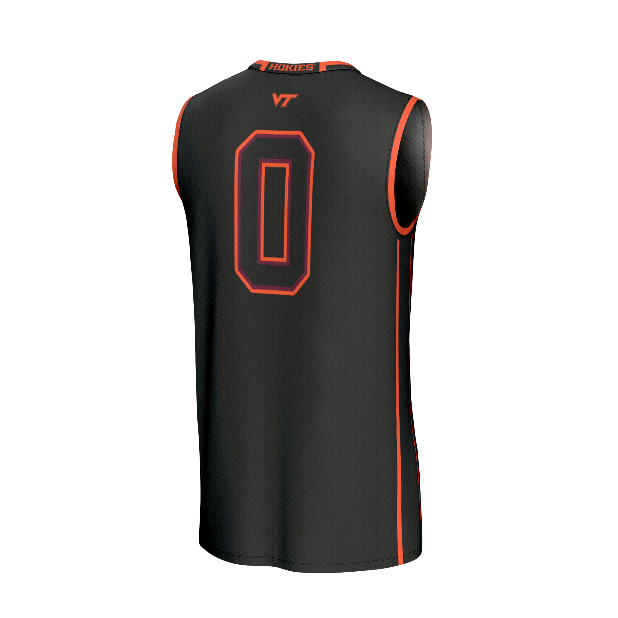 [NJP] Virginia Tech Hokies GameDay Greats Youth Lightweight Collegiate Basketball Fashion Jersey - Black