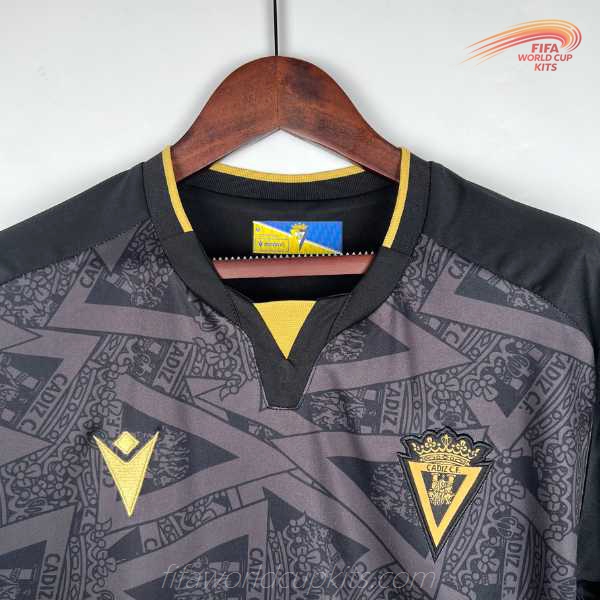 Cadiz 23-24 Away black Football Kit