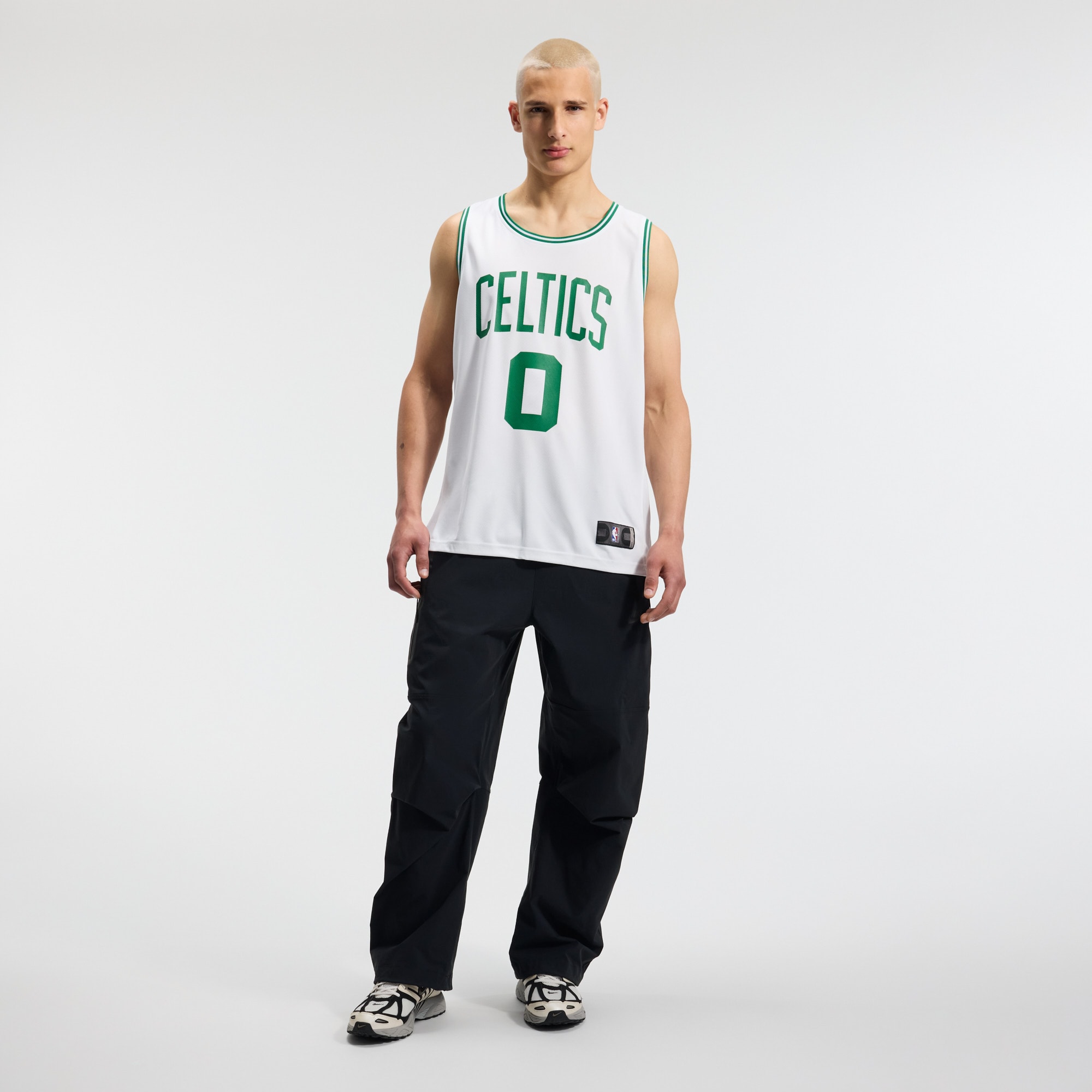[LK] Jayson Tatum #0 Boston Celtics Fast Break Replica Player Jersey - Association Edition - White