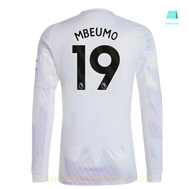 2025-2026 Man Utd Long Sleeve Away Shirt (Mbeumo 19)