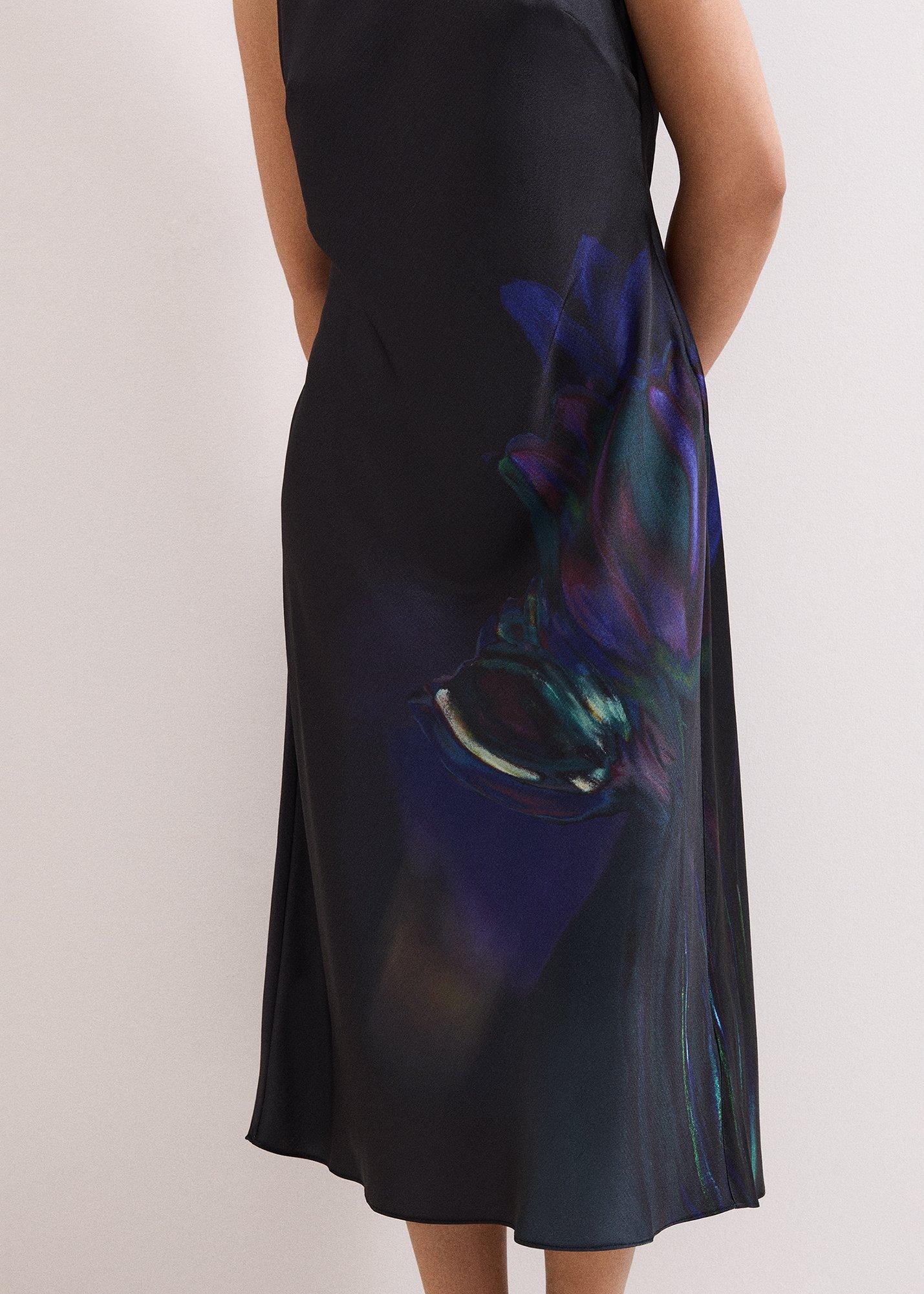 Petite Felicity Printed Floral Slip Dress