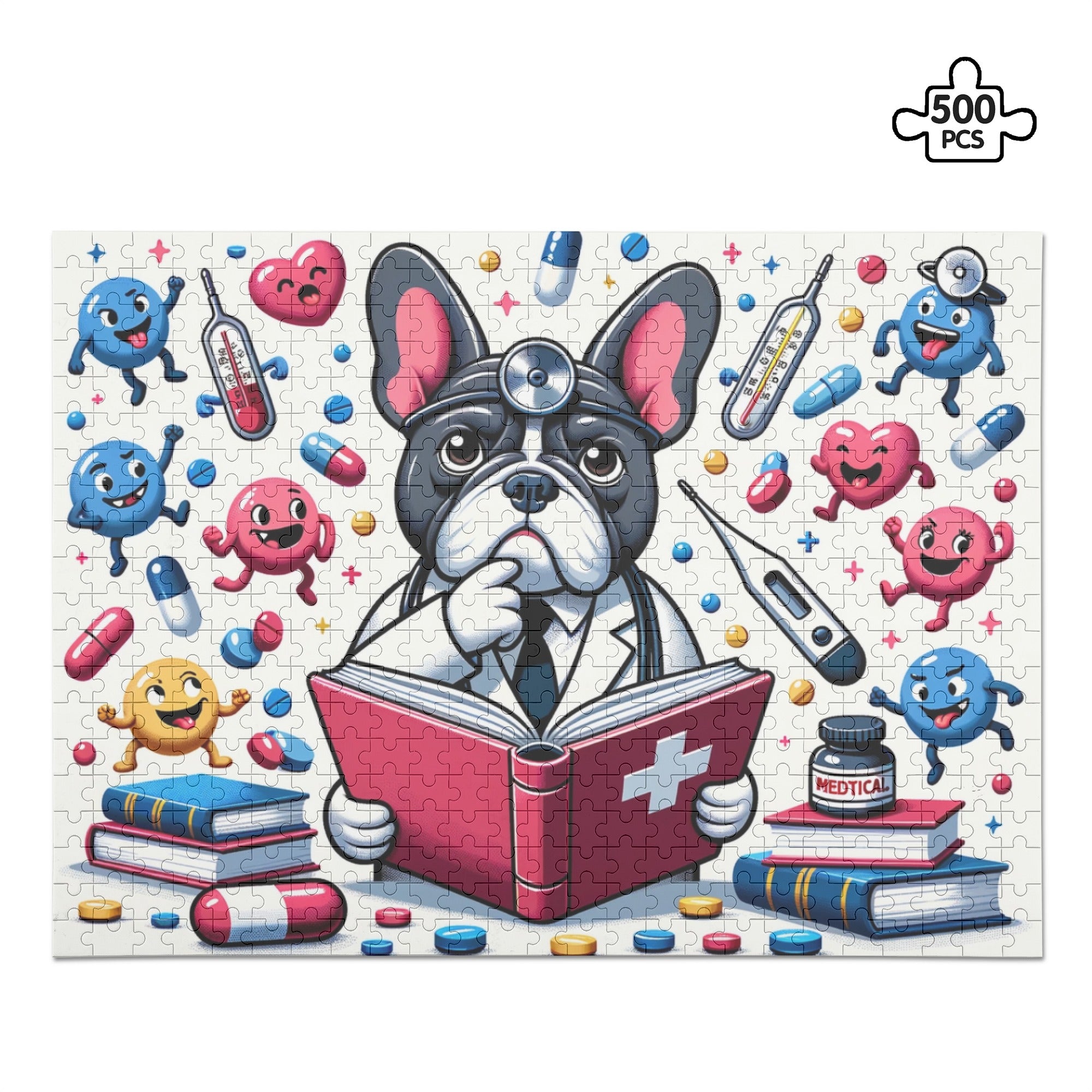 Minimal-Aesthetic Cozy Thor - 500-piece Wooden Puzzle for Everyday Wear