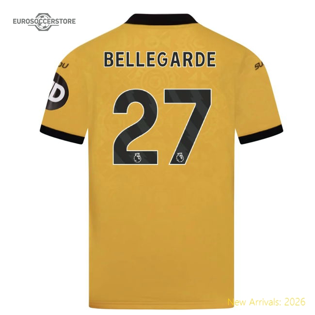 2025-2026 Football Team Kids Kid-approved Jersey Bellegarde Climacool