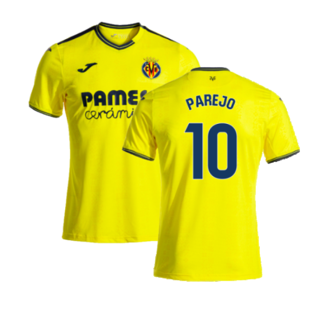 2024-2025 Villarreal Home Comfortable Football Shirt (Parejo 10)