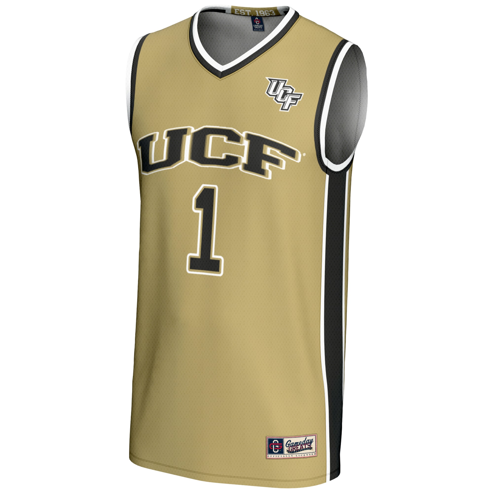 [NJP] UCF Knights GameDay Greats Youth Lightweight Basketball Jersey - Gold