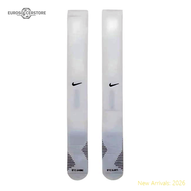 Top-Quality Trending 2023-2024 Psg Away Socks (White)