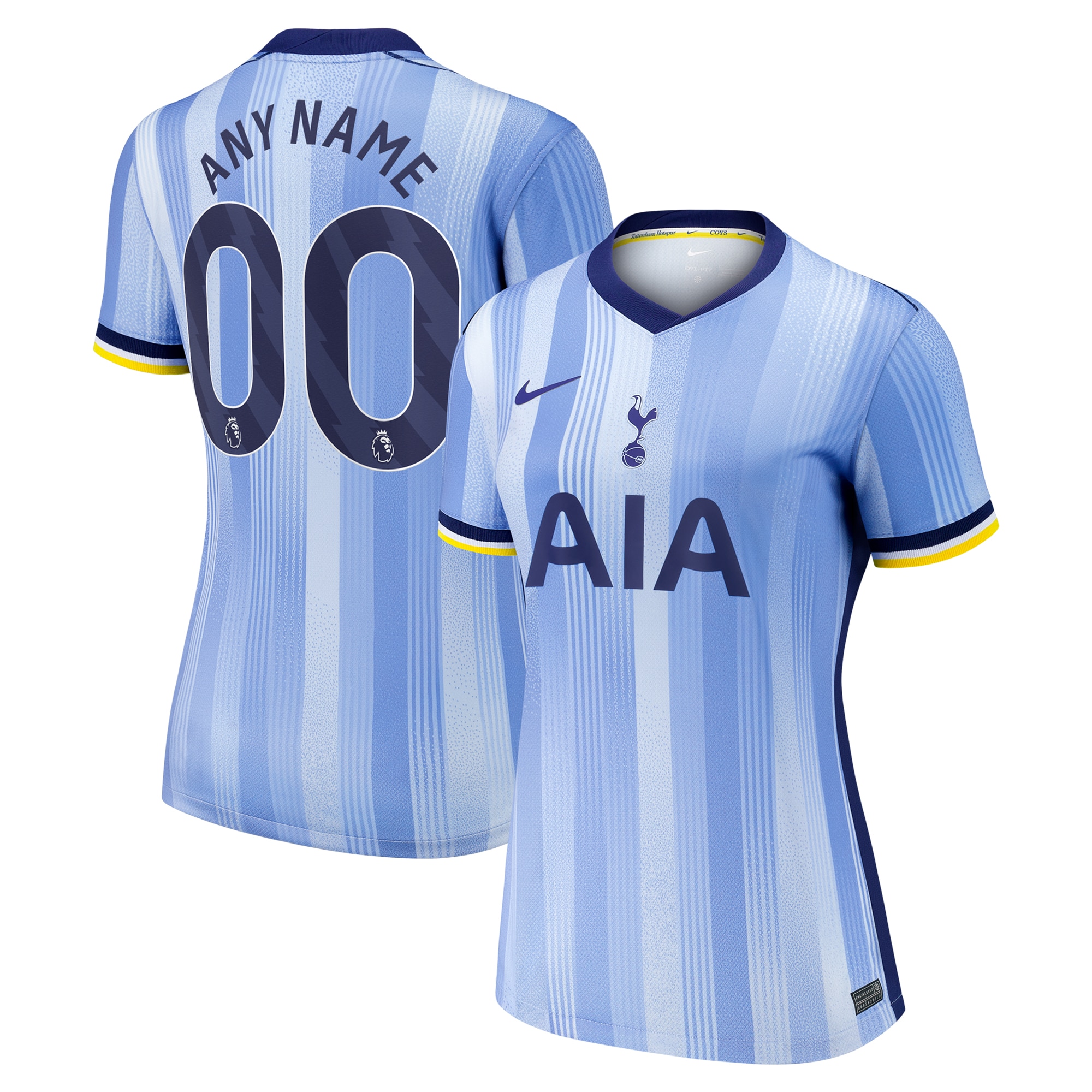 [JED] Tottenham Hotspur Women's 2024/25 Away Replica Custom Jersey - Blue
