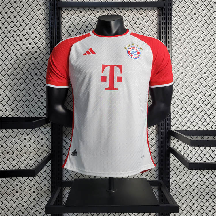 Authentic Bayern Munich 2324 Home Shirt Authentic Version
