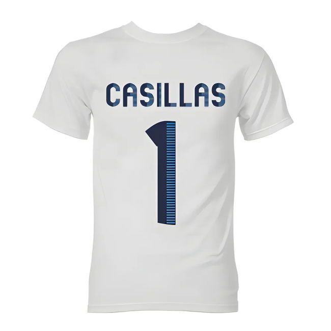 Iker Casillas Real Madrid Hero T-Shirt ( - Best - Game- Prem- Style