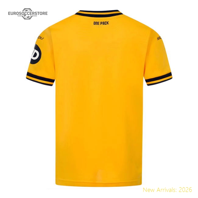 2024-2025 Wolves Home Shirt (kids) - Match Day Jersey - Collectors Item