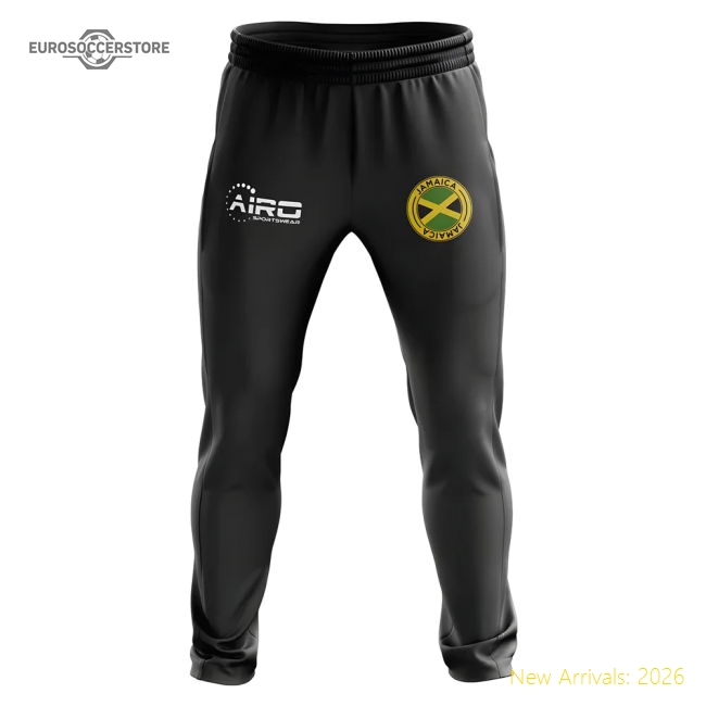 Jamaica Concept Football Training Pants (Black)