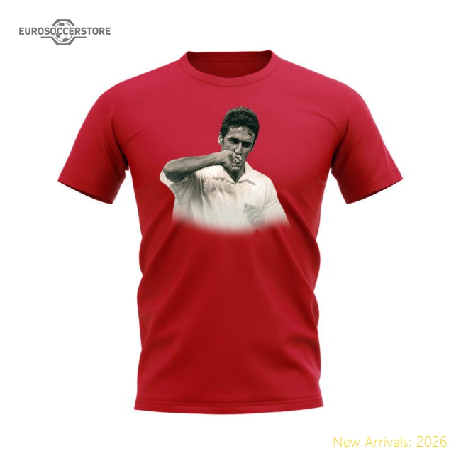 First-class Raul Real Madrid Legend T-shirt (red) - Budget-friendly