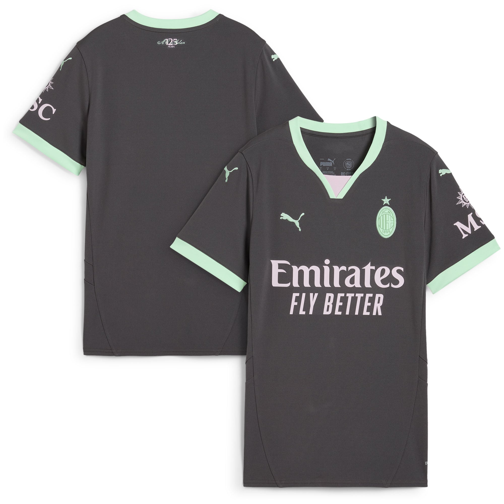 AC Milan Women's 2024 Official Replica - Authentic - Free Shipping
