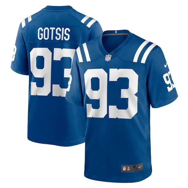 None Game NFL Jersey - Royal | Game-Day Football Apparel | NFL Footbal