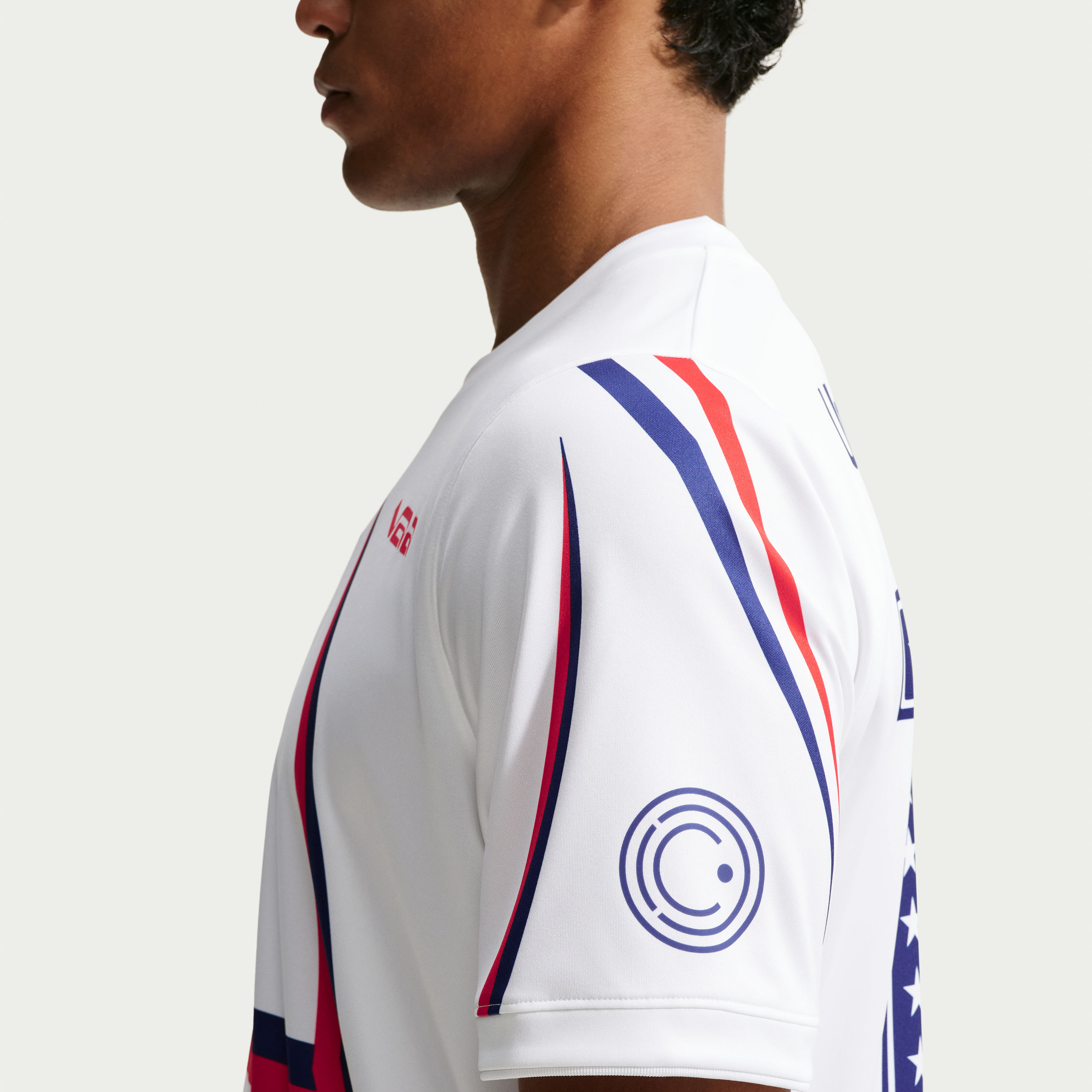 [SJH] USMNT x VAA 2026 Dri-FIT Pre-Match Jersey Top - White