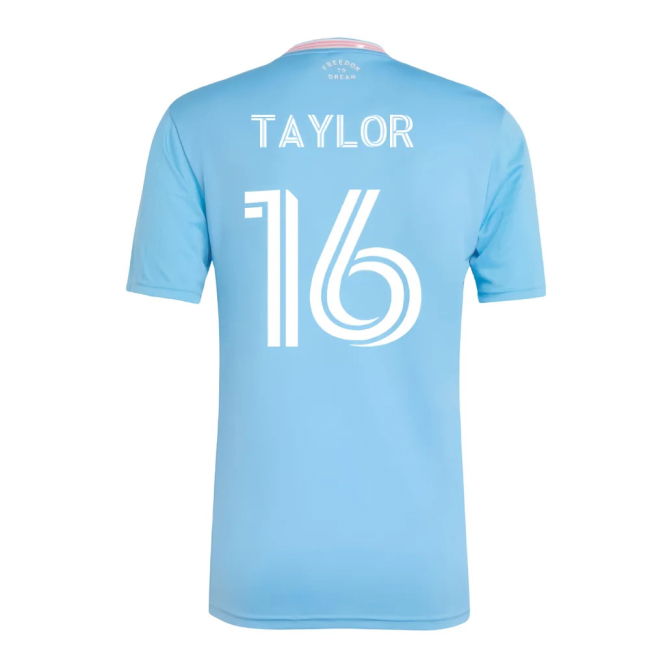Authentic Football Club Taylor #16 Professional Grade Updated Desig...