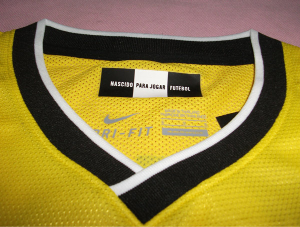 Elite Series 14-15 SC Corinthians Away Yellow Jersey Shirt