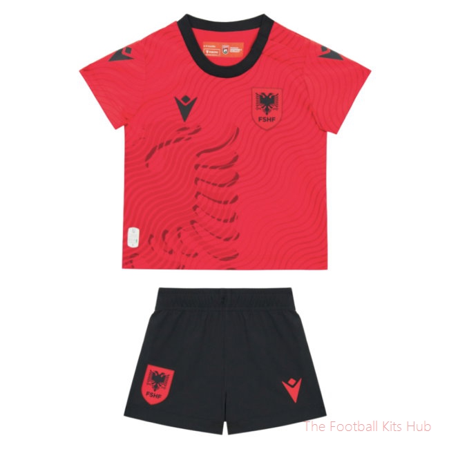 2026-2027 Albania Home Baby Kit