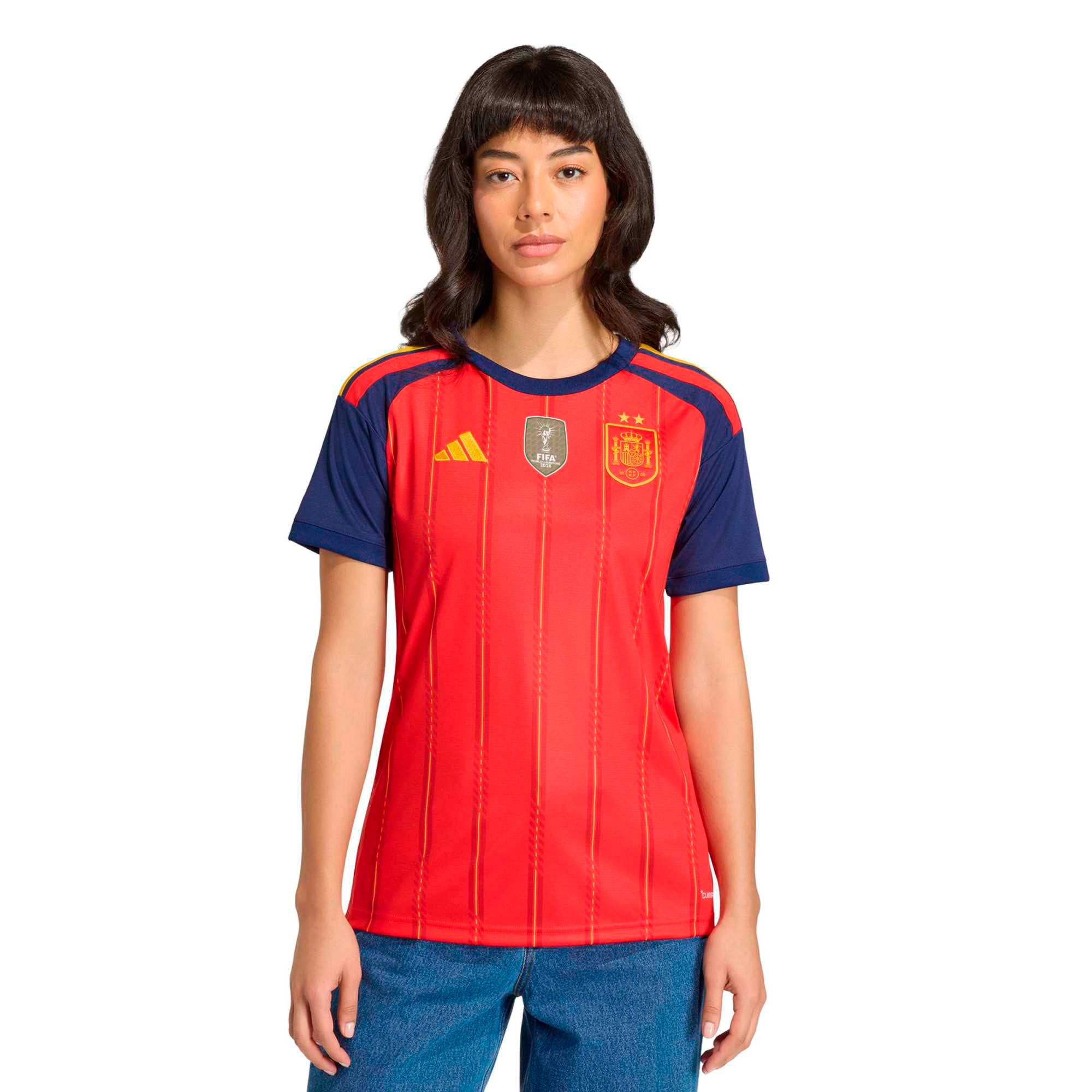 [JED] Spain National Team Women's 2026 FIFA World Cup Champions Replica Jersey - Red